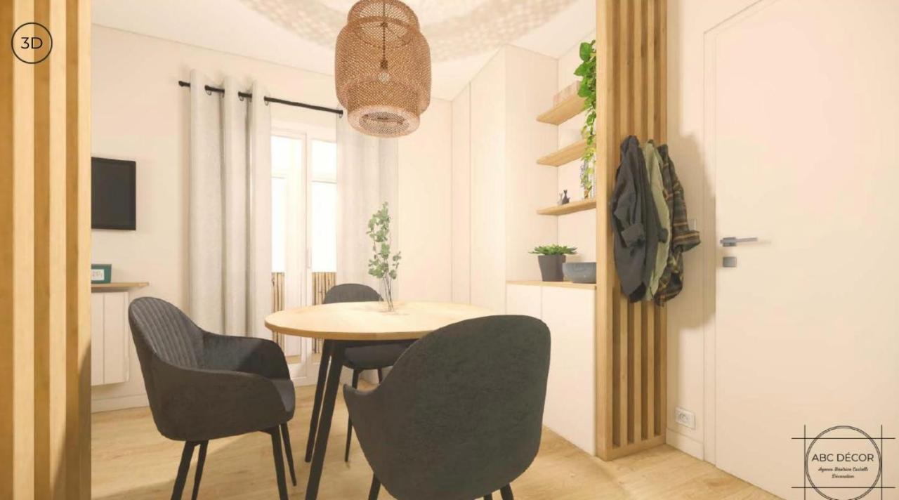 Le Phare Ouest - 80 M De La - Vue Ocean Sur Le Balcon - Entierement Renove - Internet Debit - Nouveau Appartamento