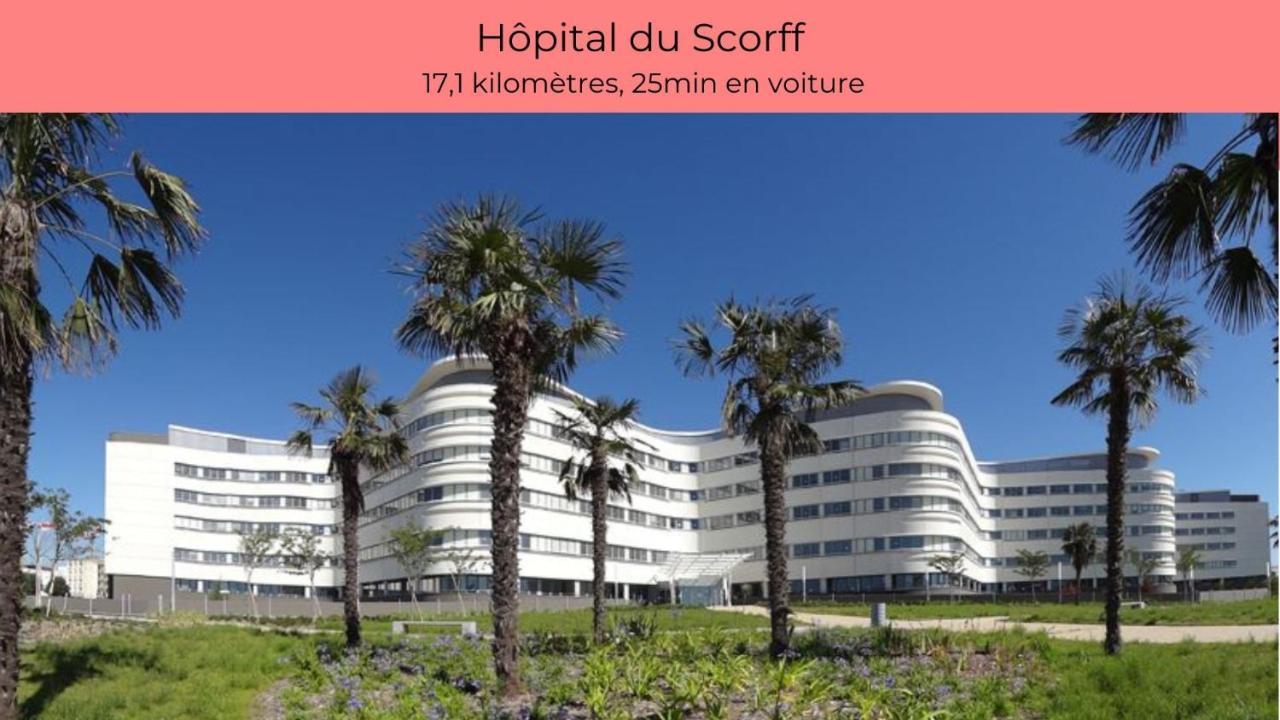 Appartamento Le Phare Ouest - 80 M De La - Vue Ocean Sur Le Balcon - Entierement Renove - Internet Debit - Nouveau Ploemeur